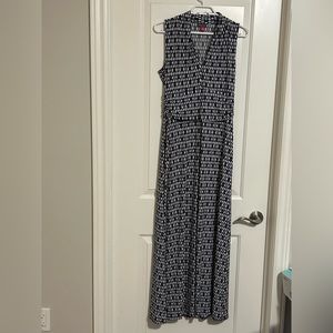VINCE CAMUTO sleeveless maxi dress size S